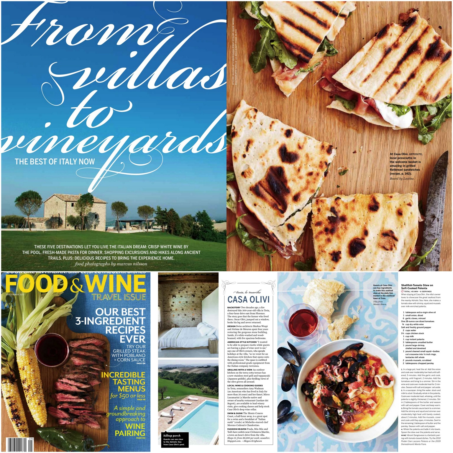 casa olivi food and wine