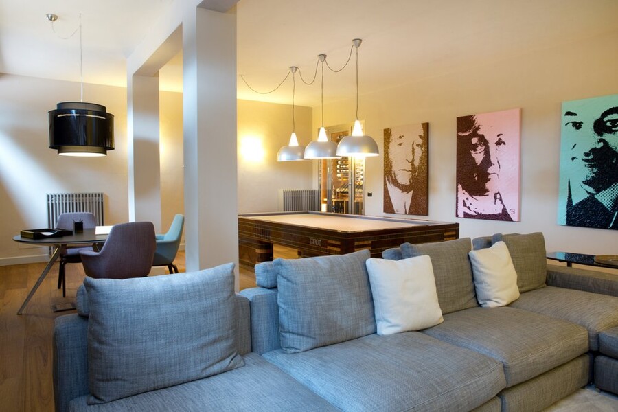 Villa Nocetta Roma Living12