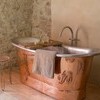 Vintage Badewanne in der Ferienvilla Casa Ierna in Italien