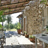 Terrasse im Ferienhaus Monte Cavallo in der Maremma