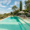 Privater Pool in der Ferienvilla Camporempoli im Chianti