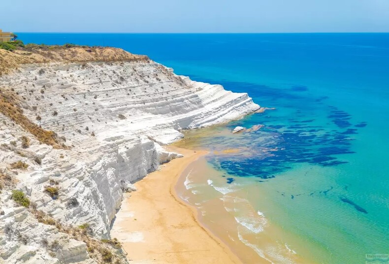 Scala dei Turchi Sizilien Strand