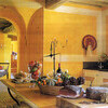 Schöne Küche in Lavacchio bei Montalcino in der Toskana