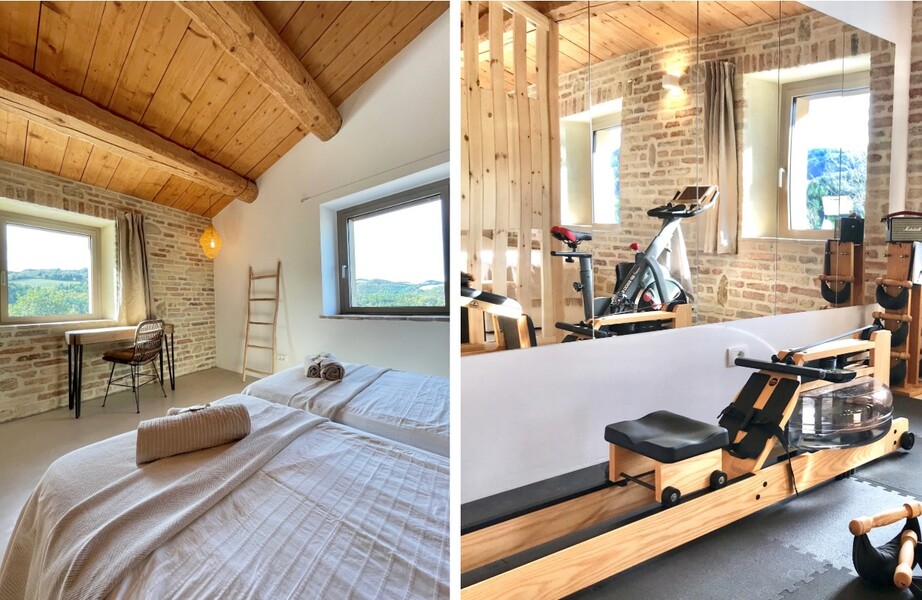 Casa Fontegenga Zimmer und Gym