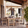 Überdachte Terrasse im modernen Ferienhaus Casa Piegaro in Umbrien