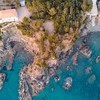 roc villa castiglioncello drone giardino 