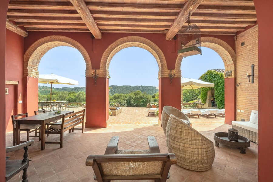 Villa CentOlivi in zona Palaia-29