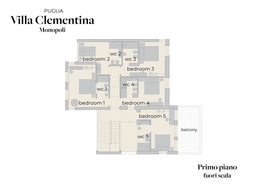 planimetria-piano-primo-villa-clementina