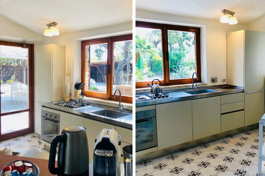 Villa Straccoligno Kueche