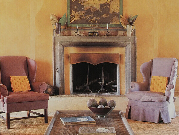 Elegantes Wohnzimmer in Lavacchio