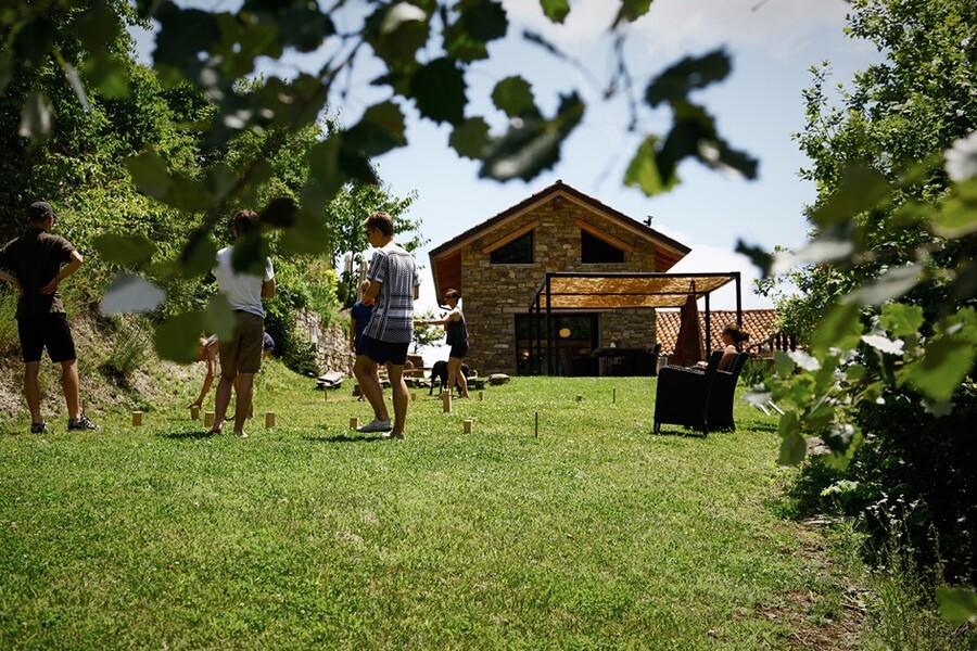 Ferien mit Freunden im Ferienhaus in Italien