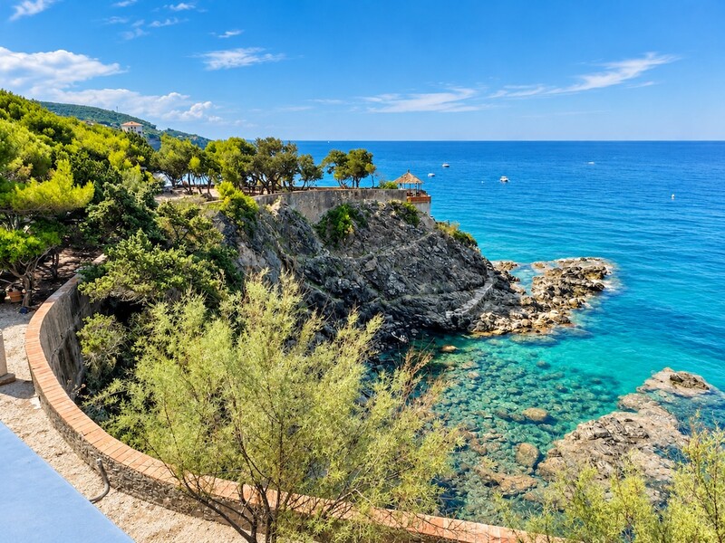 roc villa castiglioncello tuscany - balcone .