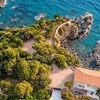 Roc villa tuscany castiglioncello - drone - view .