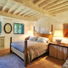 Elegant bedroom in the holiday villa Macennere in Tuscany