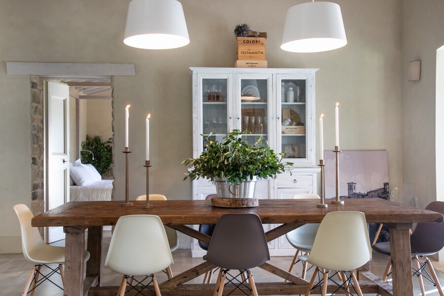 agri segretum la segreta farmhouse dining room