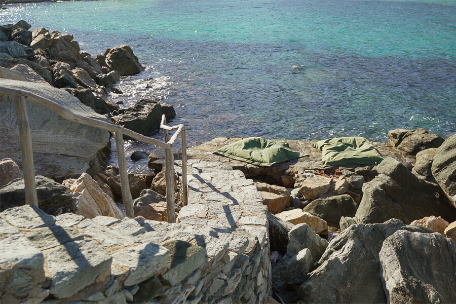 Direkter Meerzugang von der Villa Procchio auf Elba