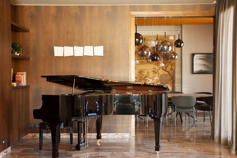 Villa Nocetta Roma Living6