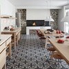 Moderne Küche im Ferienhaus in Italien Caprara