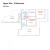 Villa Scimone Upper Villa First floor floormap