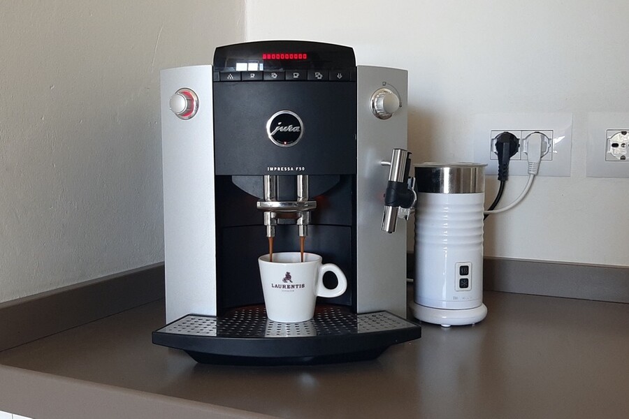 Espressomaschine Jura im Ferienhaus Casa delle Marche in Italien