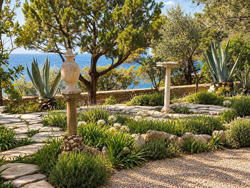 roc villa castiglioncello tuscany -  parco .