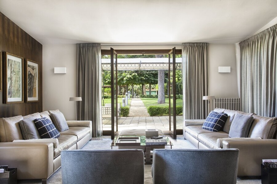 Villa Nocetta Roma Living3