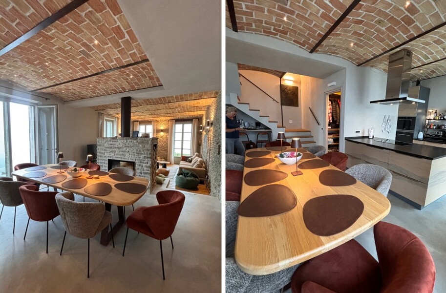 Casa Monvista Piemont Küche