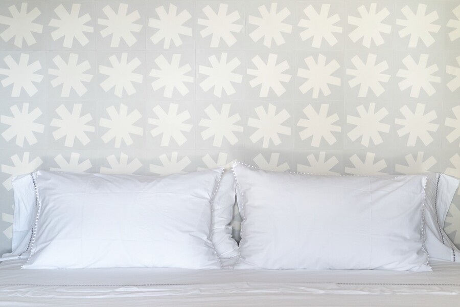 La Segreta Pillows and Asterisk Tiles