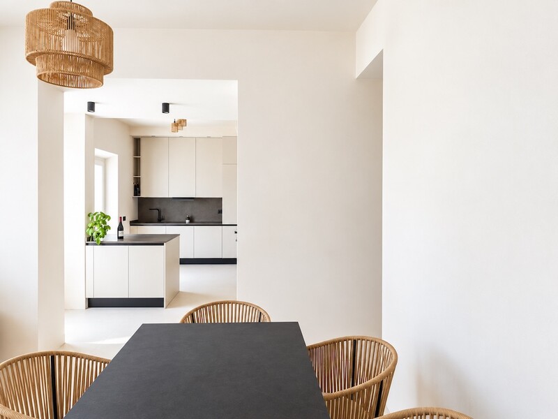 Roc villa tuscany castiglioncello - open space kitchen .