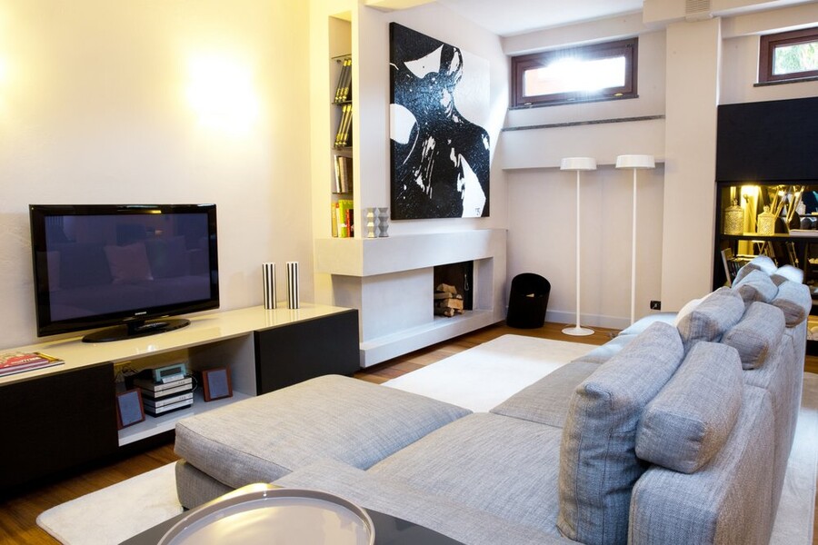 Villa Nocetta Roma Living11