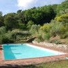 Privater Pool im Garten des Ferienhaus Damiano in der Toskana