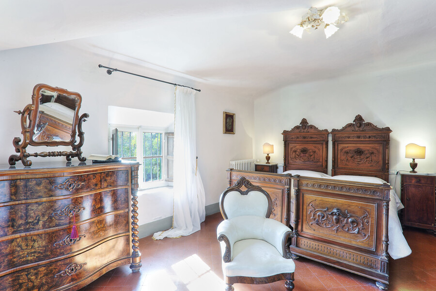 Viele der Möbel der Villa Clara passen perfekt ins historische Gesamtbild