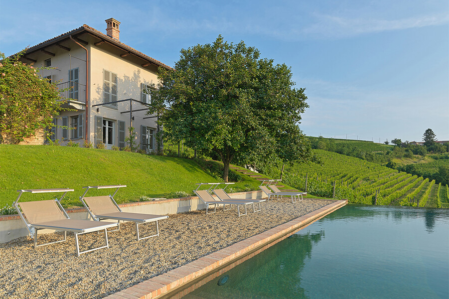Das Ferienhaus Casa Moscato mit privatem Pool im Piemont